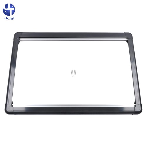 Black motorhome blind - black,