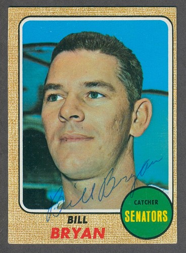 1968 topps baseball 498 bill - 1968,