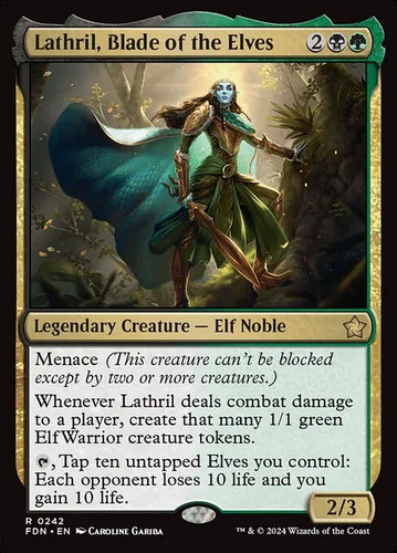 Lathril blade the elves - blade,