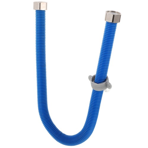 Hot water heater hose - hot,