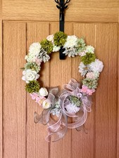 Handmade Spring Floral Wreath