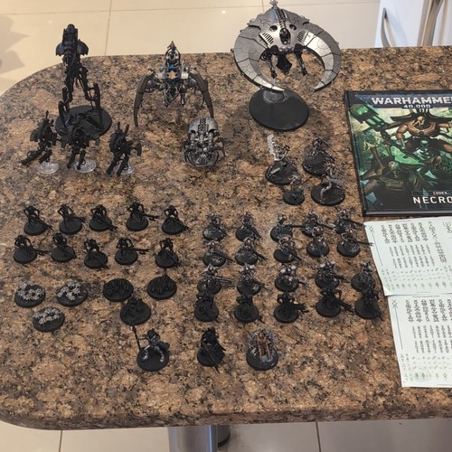Warhammer necrons army 1300 - warhammer,
