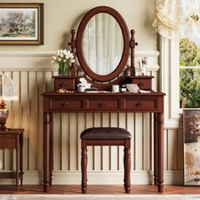Vanity Desk w/Adjustable Angle