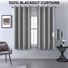Short Window Blackout Curtains