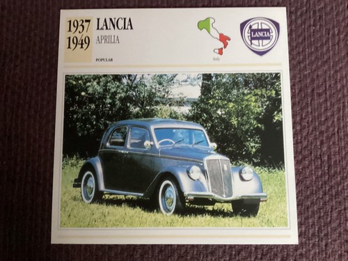 Lancia aprilia 1937 - aprilia,, 1937-49