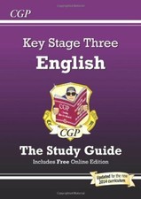 KS3 English Study Guide (Revision Guide) By CGP Books