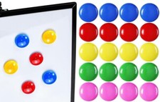 Whiteboard fridge magnets 20mm - whiteboard,