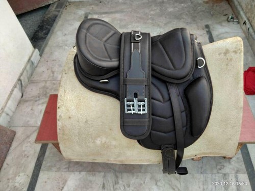 Leather saddle freemax - leather,