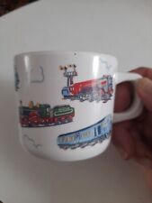 Cath Kidston Small Childrens Melamine Cup Trains Design