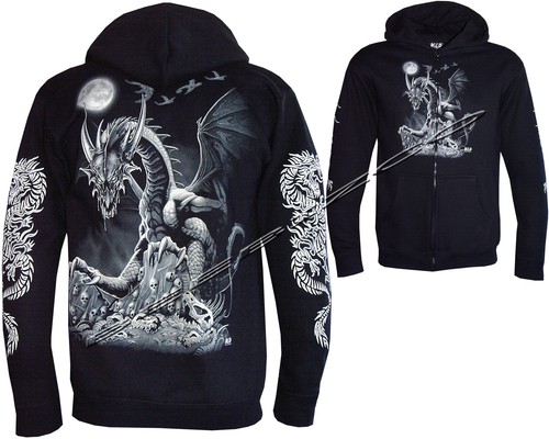 Zip hoodie dragons reign - zip,