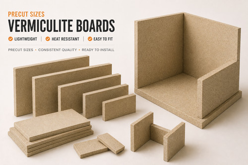 Vermiculite board fire brick - board,