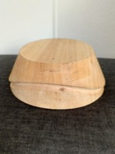 Wooden hat block - hat,