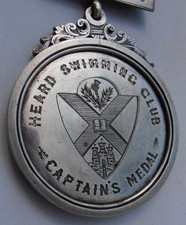 Edinburgh swimming history “HEARD SWIMMING CLUB” “CAPTAIN’S MEDAL” 1890's