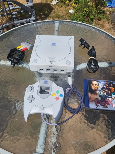 Sega dreamcast white console - sega,