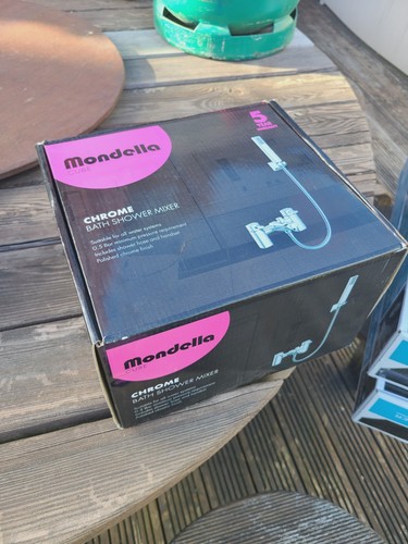 Modella chrome bath shower