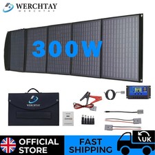 100W 200W 300W 12V Portable Fodable Solar Panel for Car Battery/Caravan/Camping