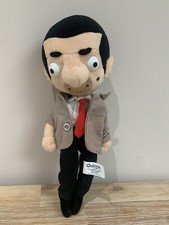 Mr Bean 2003 Quiron Animated Series Plush Poseable Figure Doll Soft Toy 12”
