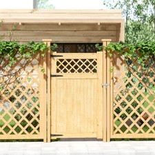 Solid Wooden Garden Gate