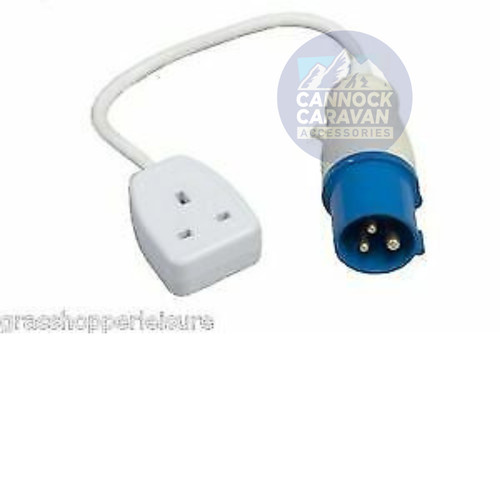 Fly lead 16a plug 13a - 16a,