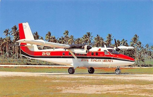 Airline postcards tongan - airline,