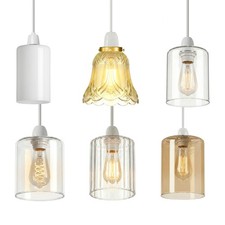 2Pack Glass Lamp Shade Ceiling