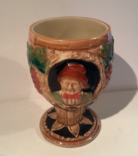 Vintage bavarian goblet - vintage,