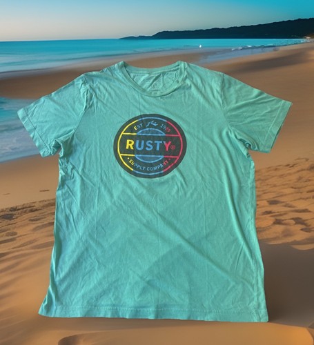 Vtg rusty surfboards est 1985 - est.,