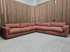 Soho Mossley Corner Sofa In Sienna Linen RRP- £7995
