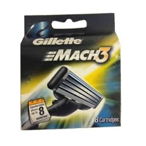 Gilette mach cartridges - gilette, 3