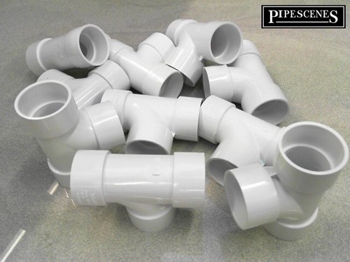 Waste pipe fittings - fittings, tee