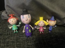 Set Of 4 BEN & HOLLY Little Kingdom Figures STRAWBERRY FAIRY NANNY PLUM Toys