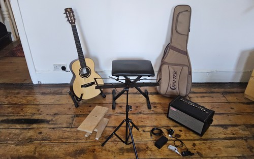 Crafter mino macassar guitar - mino,
