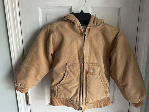 Boys carhart overalls coat - carhart,