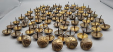 Large Quantity of Vintage Dome Headed Brass Upholstery Studs (S)