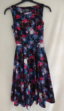 Hearts & Roses black floral