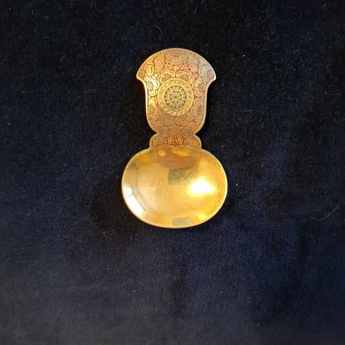 Antique brass souvenir tea - antique,