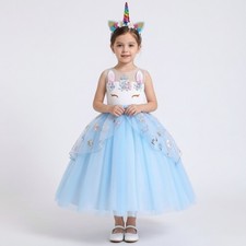 Girls Unicorn Princess Fancy