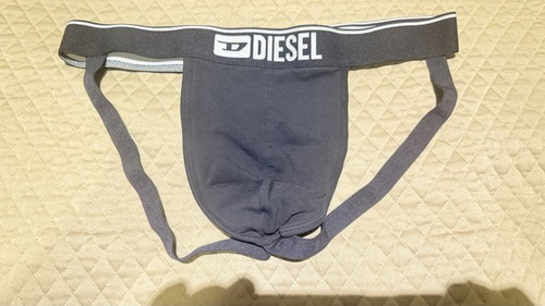 Diesel men black jockstrap - diesel,