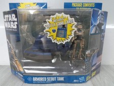 Star Wars The Clone Wars Armored Scout Tank with Tactical Droid Set Sealed