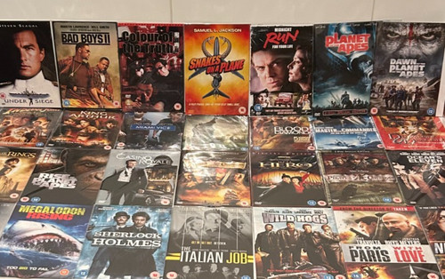 Action adventure dvds - &,