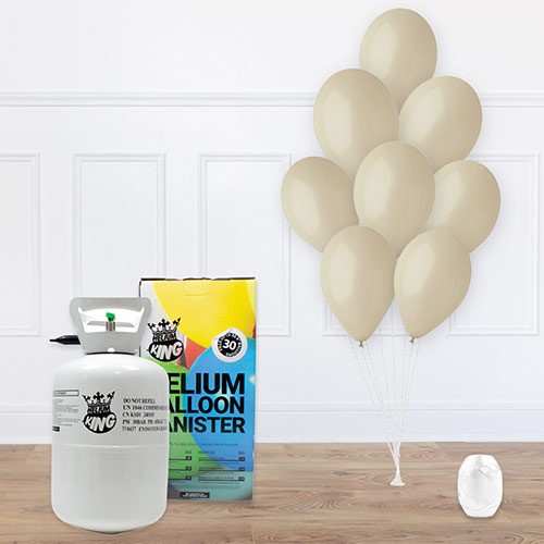 Disposable helium gas canister - disposable,