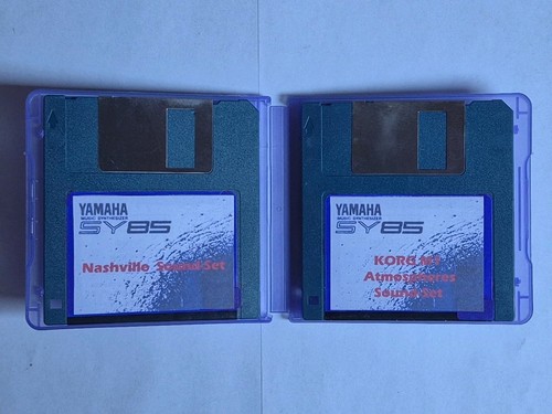 Yamaha sy85 floppy disks - yamaha, +