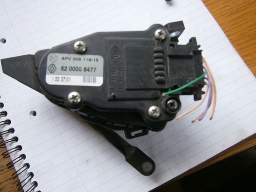 Throttle pedal accelerator 9 - throttle,
