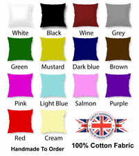 PLAIN CUSHION COVER, COLOURED CUSHION COVER, Square Cushion Cover