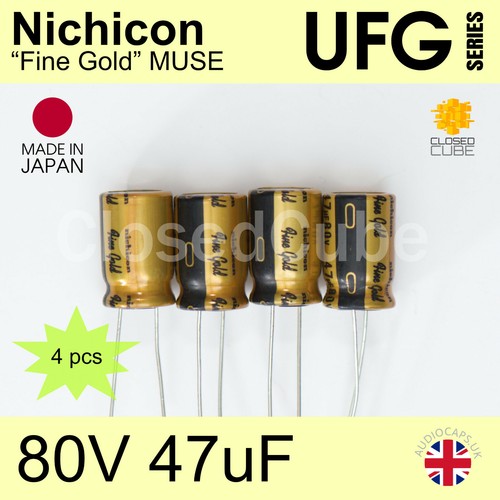 Nichicon ufg fine gold - "fine, gold"