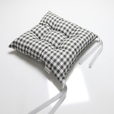 Tropik Home Colourful Seat Pads, Garden Kitchen Dining Chair Cushions Tie On (Ch