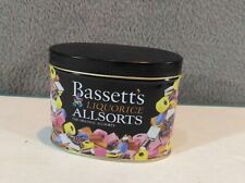 Bassetts Liquorice Allsorts Oval Tin Only Empty Tin Scratched Lid Quick Dispatch