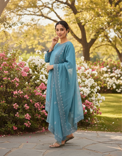 Designer indian suit salwar - indian,