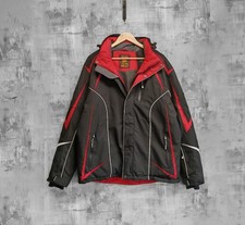 Iguana Performance Aqua-Trail Ski Jacket Black Red XXL Waterproof Windproof