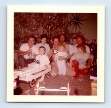 Old Vintage Square Color Photo